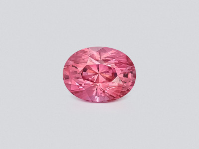 Unbehandelter Padparadscha-saphir im oval-schliff, 3,32 karat, Sri Lanka photo