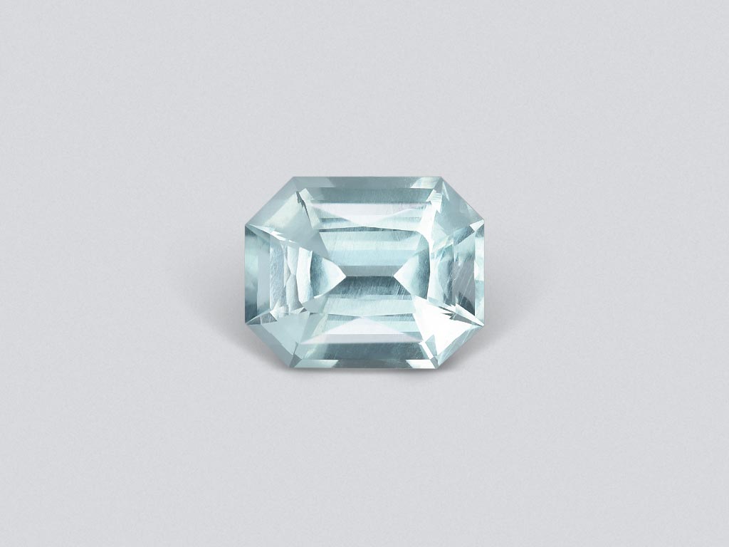 Octagon cut aquamarine 5.27 carats, Nigeria Image №1