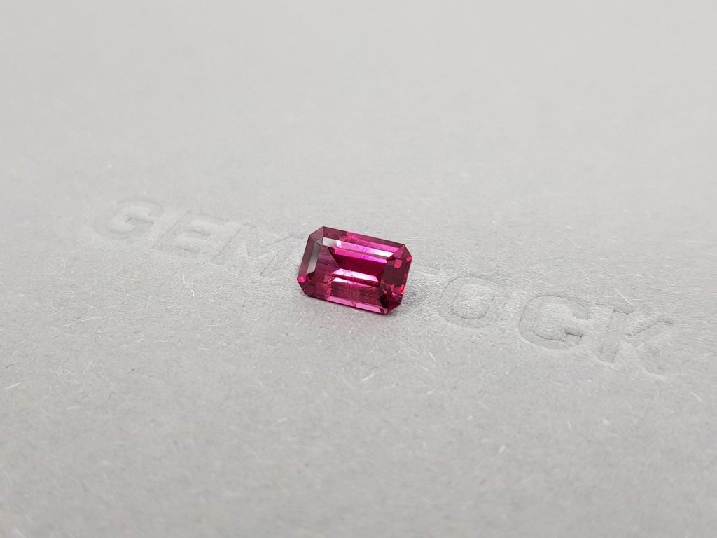 Purple garnet rhodolite octagon cut 1.93 carats, Sri Lanka Image №3