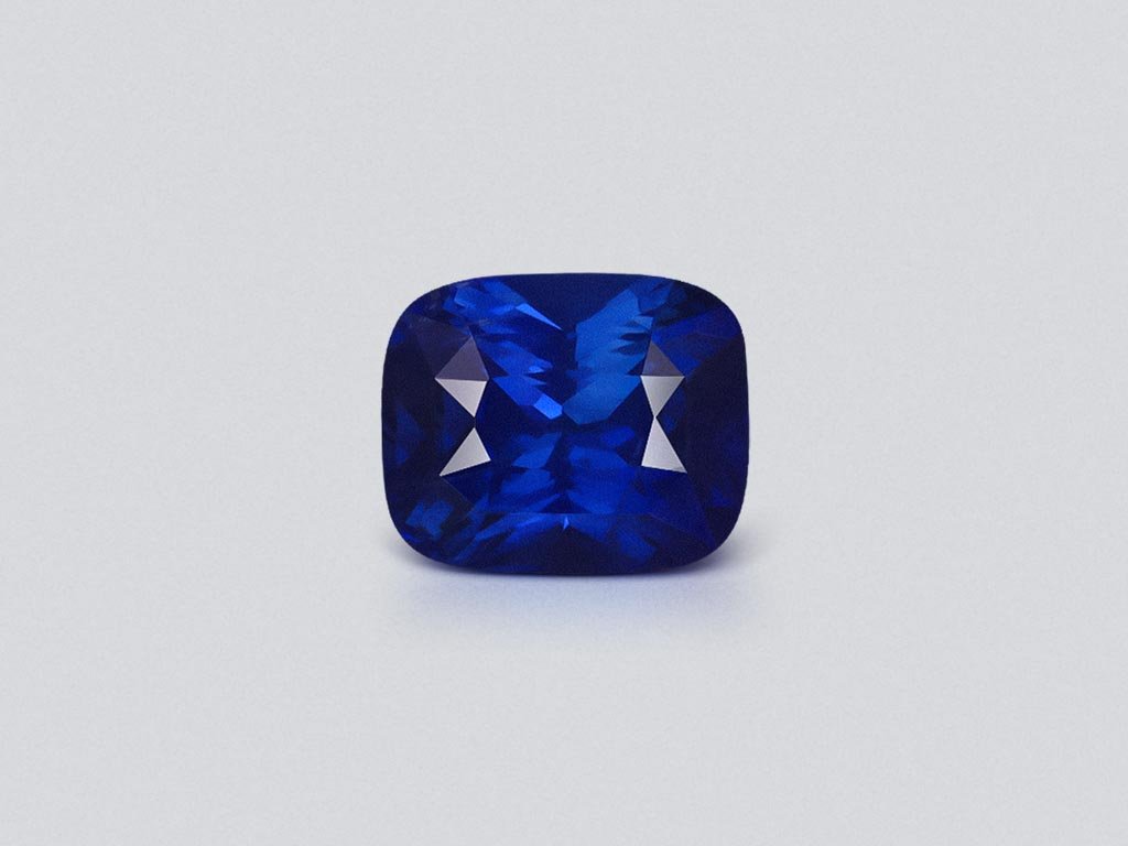 Zafiro de talla cojín de color azul aciano de 1,61 ct, Sri Lanka Image №1