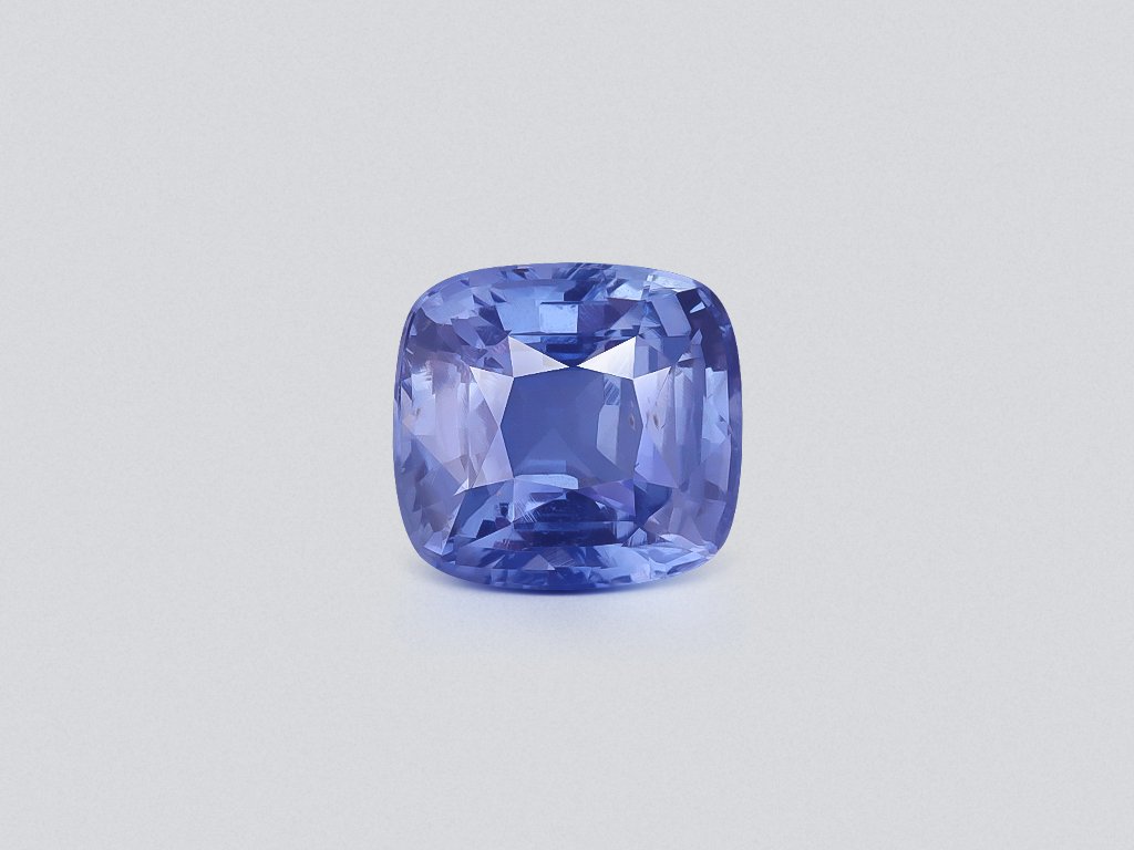 Saphir bleu pastel taille coussin non chauffé, 1,54 carat, Sri Lanka  Image №1