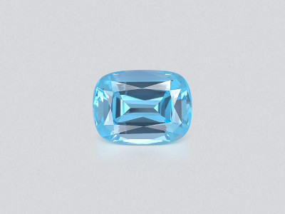 Topaz Sky Blue high precision cushion cut 9.00 carats, Madagascar photo