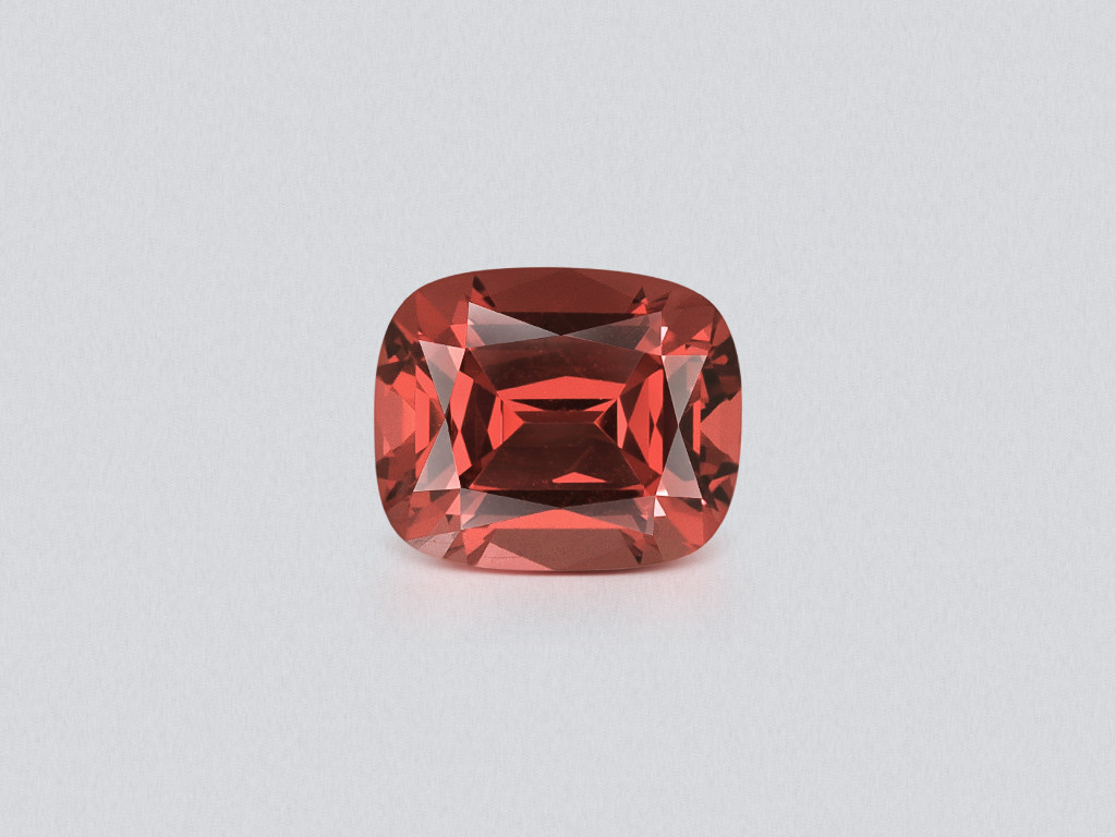 Rhodolith-granat kissenförmiger 0,87 karat, Madagaskar Image №1