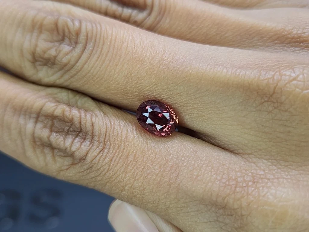 Padparadscha-saphir im oval-schliff 3,01 karat, Sri Lanka Image №2