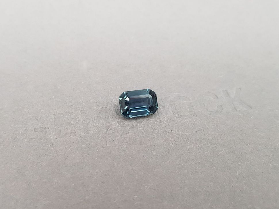 Rare unheated teal color sapphire from Madagascar 2.18 ct Image №2