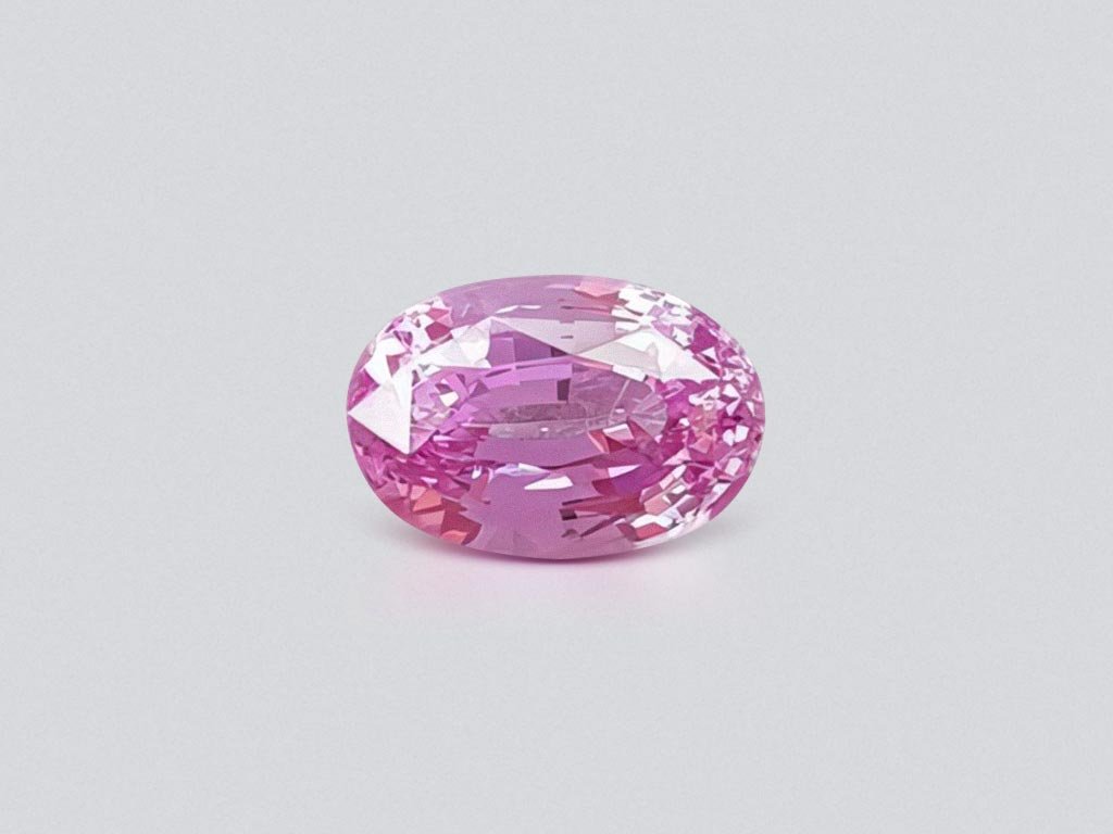 Oval cut Padparadscha sapphire 3.45 ct, Sri Lanka Image №1