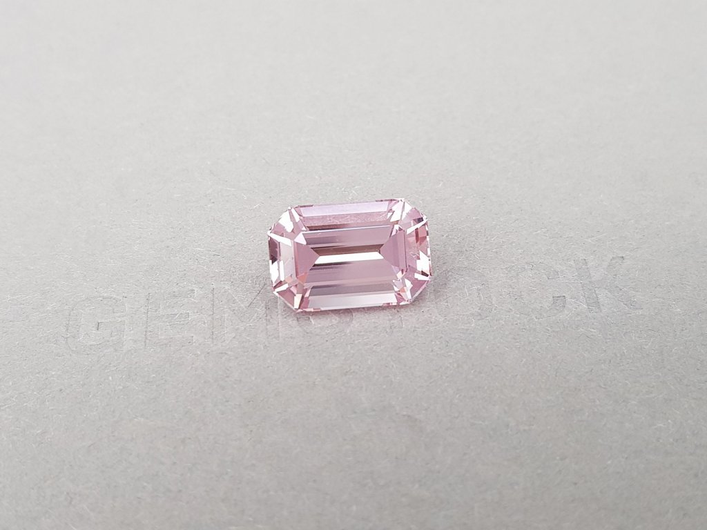 Intense pink morganite in octagon cut 6.94 ct, Brazil Image №2