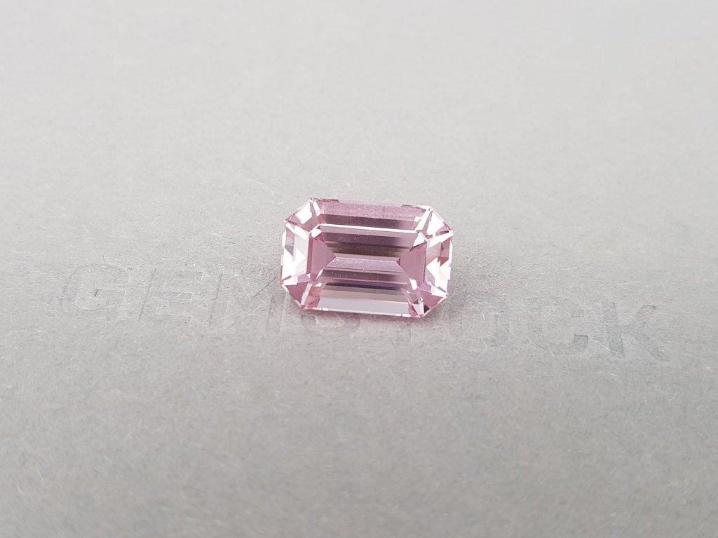 Intense pink morganite in octagon cut 6.94 ct, Brazil Image №3