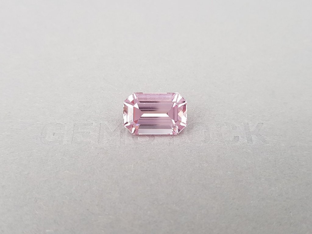 Intense pink morganite in octagon cut 6.94 ct, Brazil Image №1