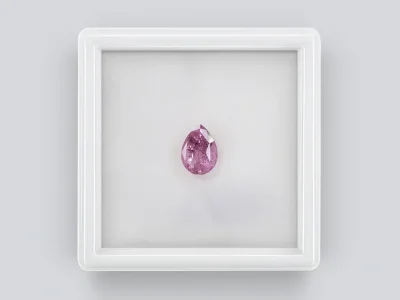 Pear cut spinel 1.66 ct, Tajikistan photo