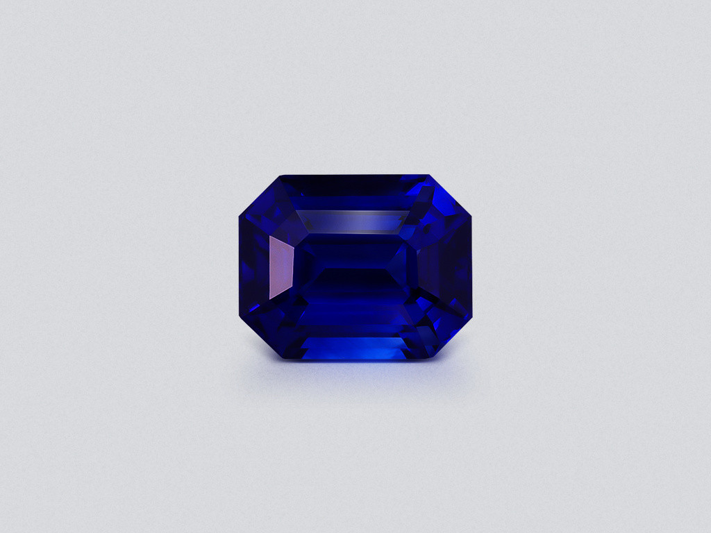 Saphir bleu royal taille octogone de 5,97 ct, Sri Lanka  Image №1