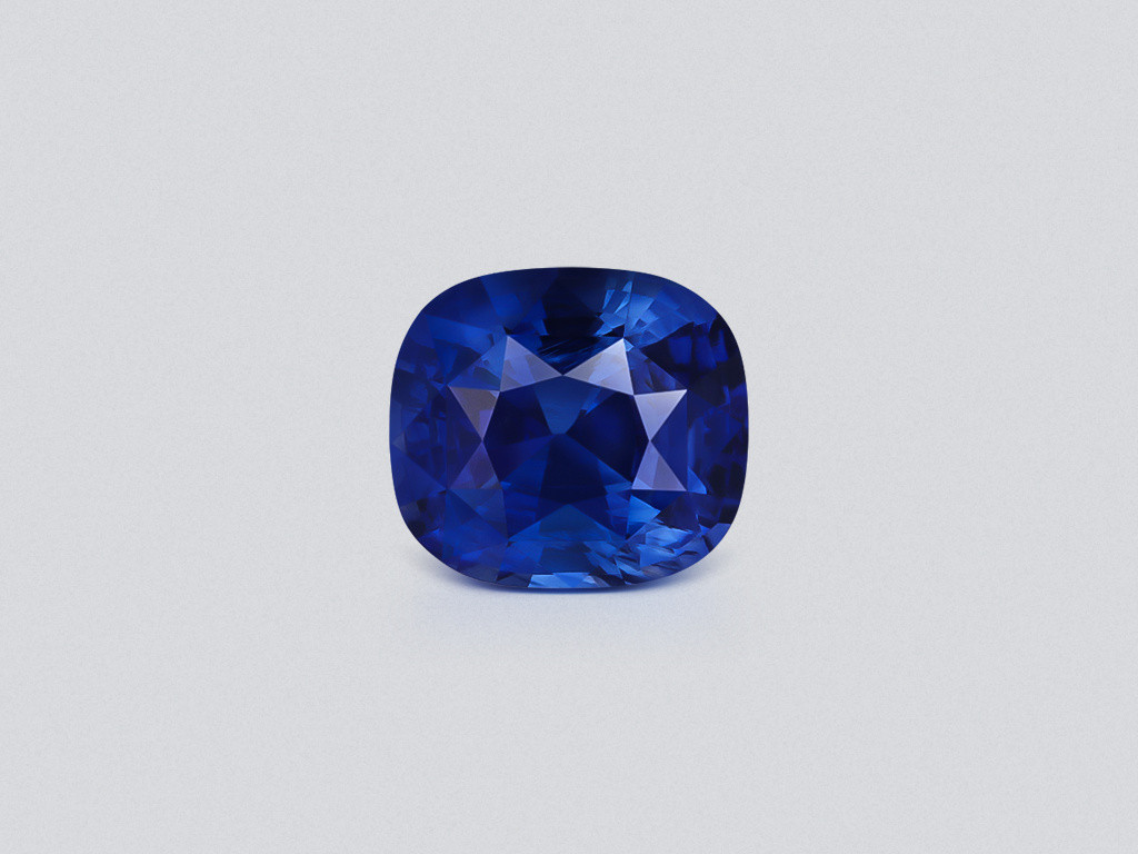 Saphir bleu taille coussin 3,03 carats, Sri Lanka Image №1