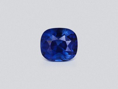 Saphir bleu taille coussin 3,03 carats, Sri Lanka photo