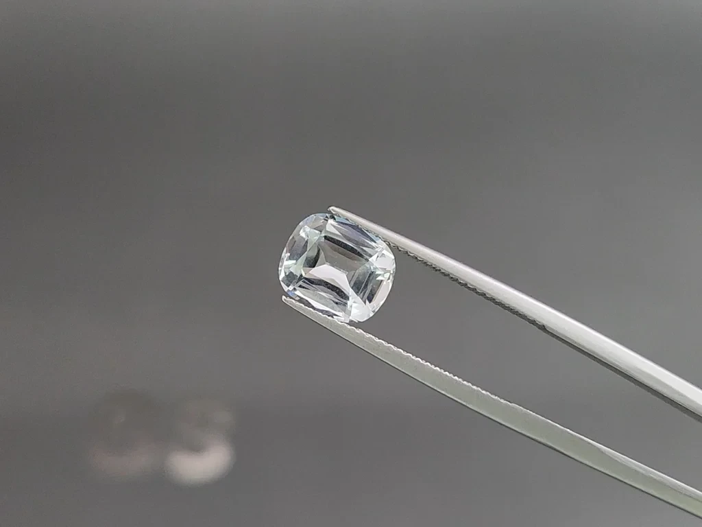 Set of aquamarines cushion cut 6.18 carats, Madagascar Image №3