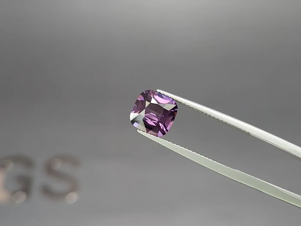 Spinelle violet taille coussin 3,51 carats, Tanzanie Image №3