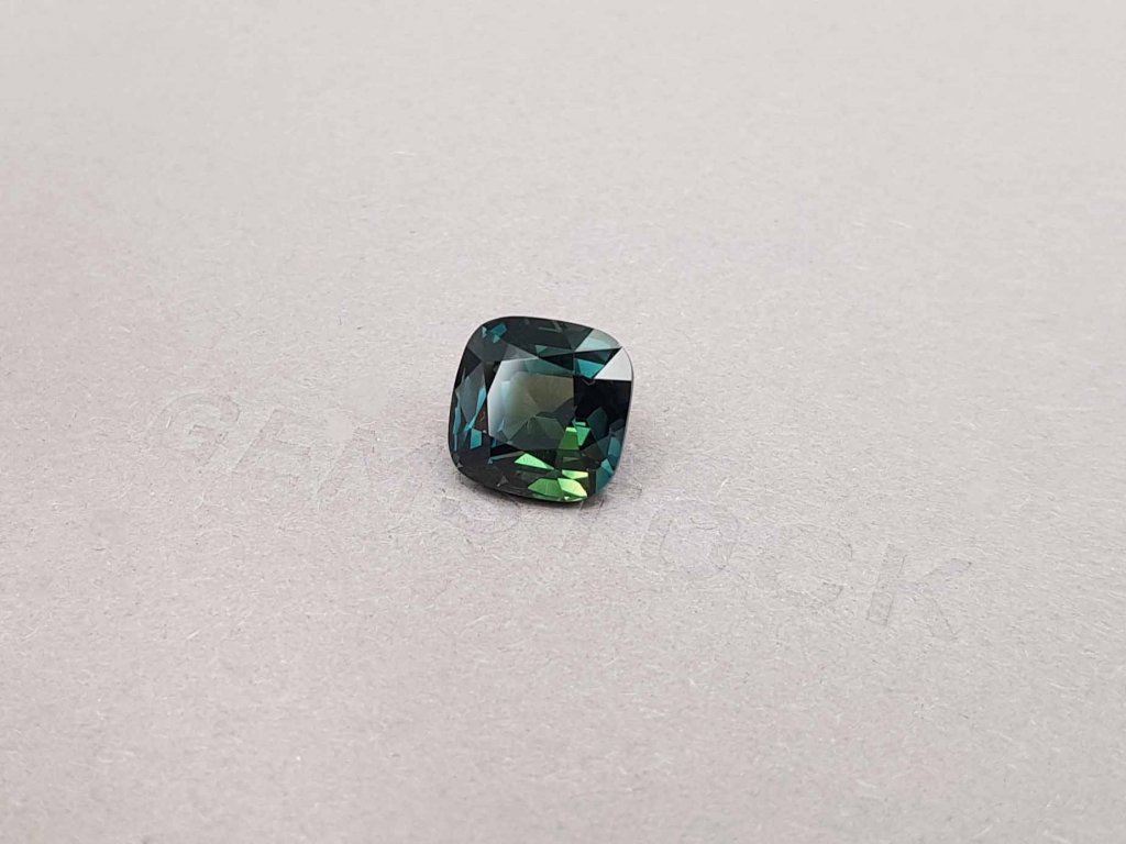 Cushion cut green sapphire 8.52 ct Image №3