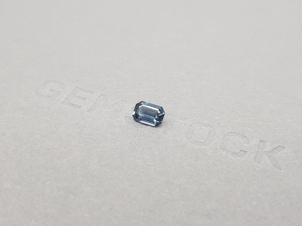 Bluish gray octagon cut spinel 0.53 ct Image №3