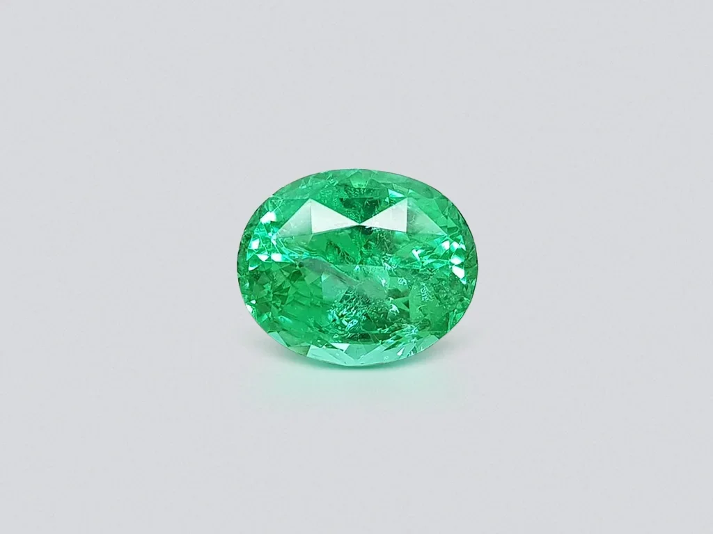 Grande tourmaline Paraiba vert fluo 9,10 ct, Mozambique Image №1