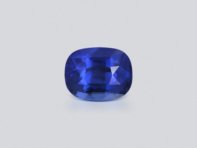 Saphir bleu taille coussin non chauffé de 3,02 carats, Sri Lanka photo