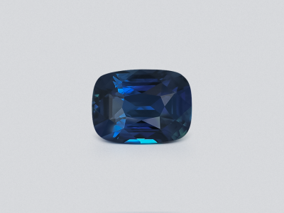 Unheated sapphire Teal cushion cut 14.09 carats, Sri Lanka (GRS) photo