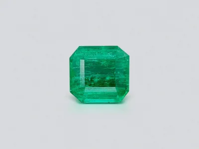 Intense Vivid Green Emerald 5.64 carats de Zambie, GFCO photo