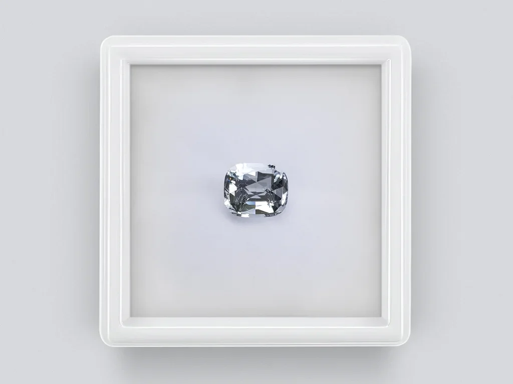 Cushion cut aquamarine 2.01 carats, Nigeria Image №1