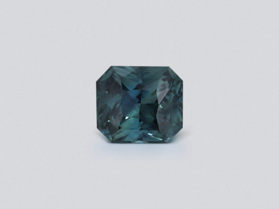 Unheated sapphire Teal radiant cut 3.02 carats, Sri Lanka photo
