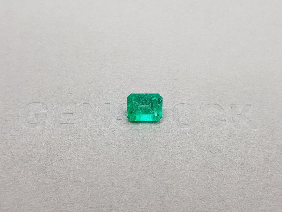 Intense emerald octagon shape 1.42 ct, Colombia Image №1