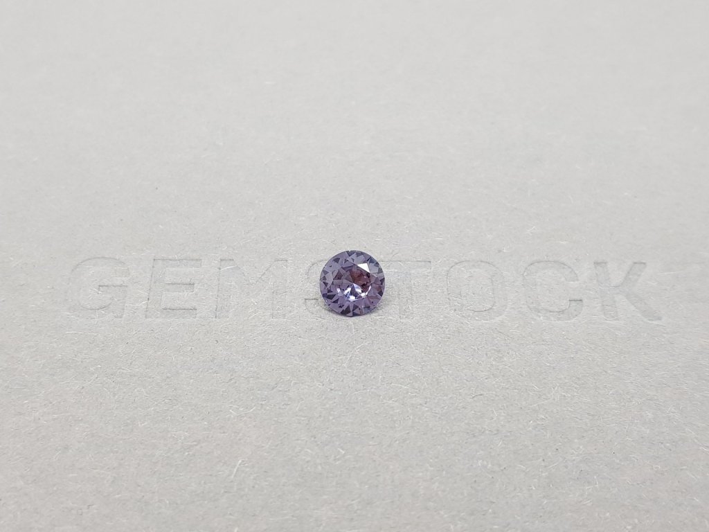Purple spinel round cut 0.58 ct Image №1