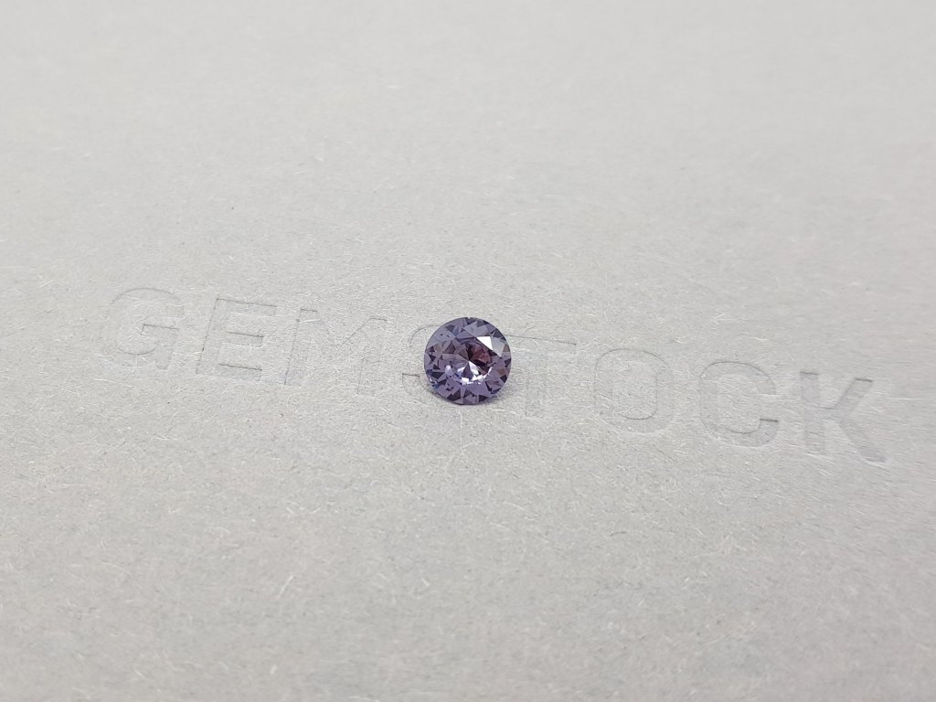 Purple spinel round cut 0.58 ct Image №3