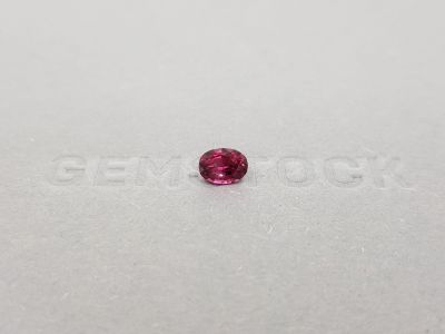 Purple garnet rhodolite oval cut 0.94 carats, Sri Lanka photo