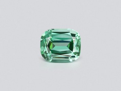 Lagoon blue tourmaline in cushion cut 26.74 carats, Afghanistan  photo