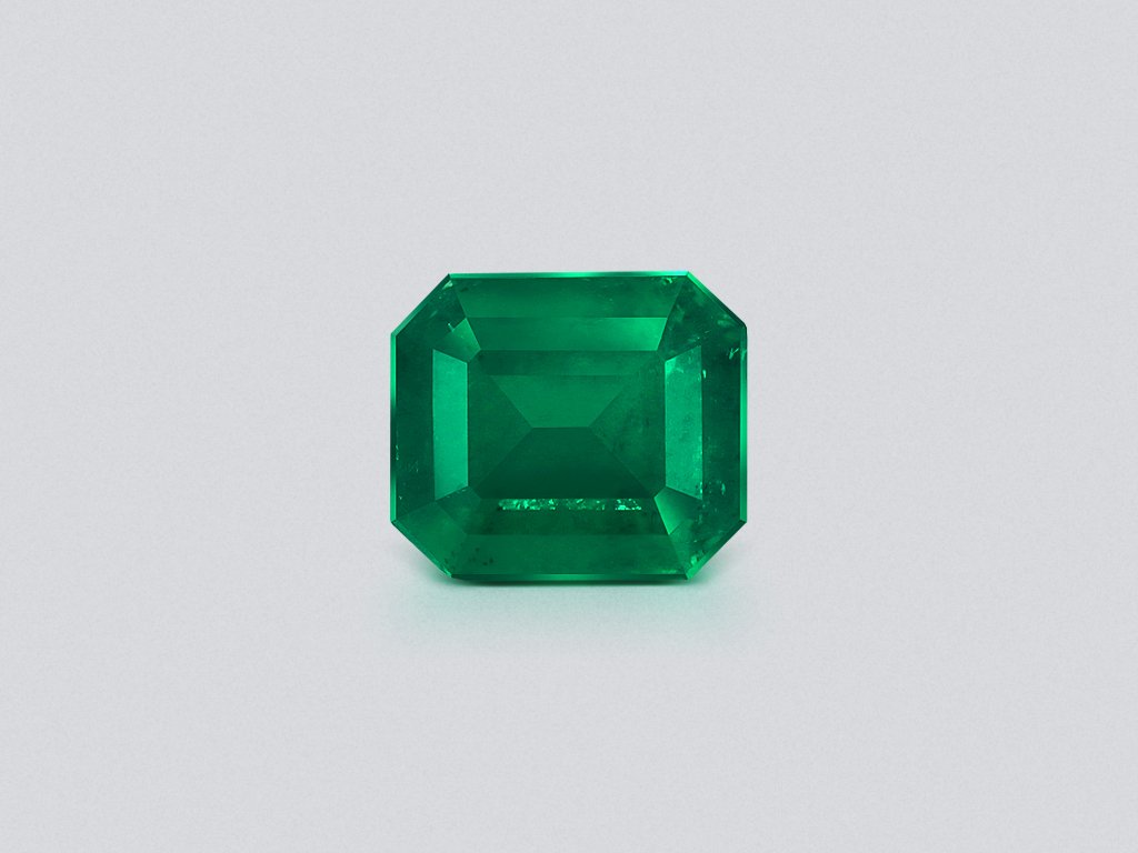Emerald Intense Green octagon cut 2.29 carats, Colombia Image №1