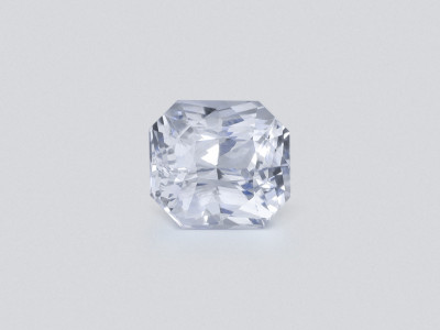 Saphir bleu taille radiant de 1,20 ct, Sri Lanka photo