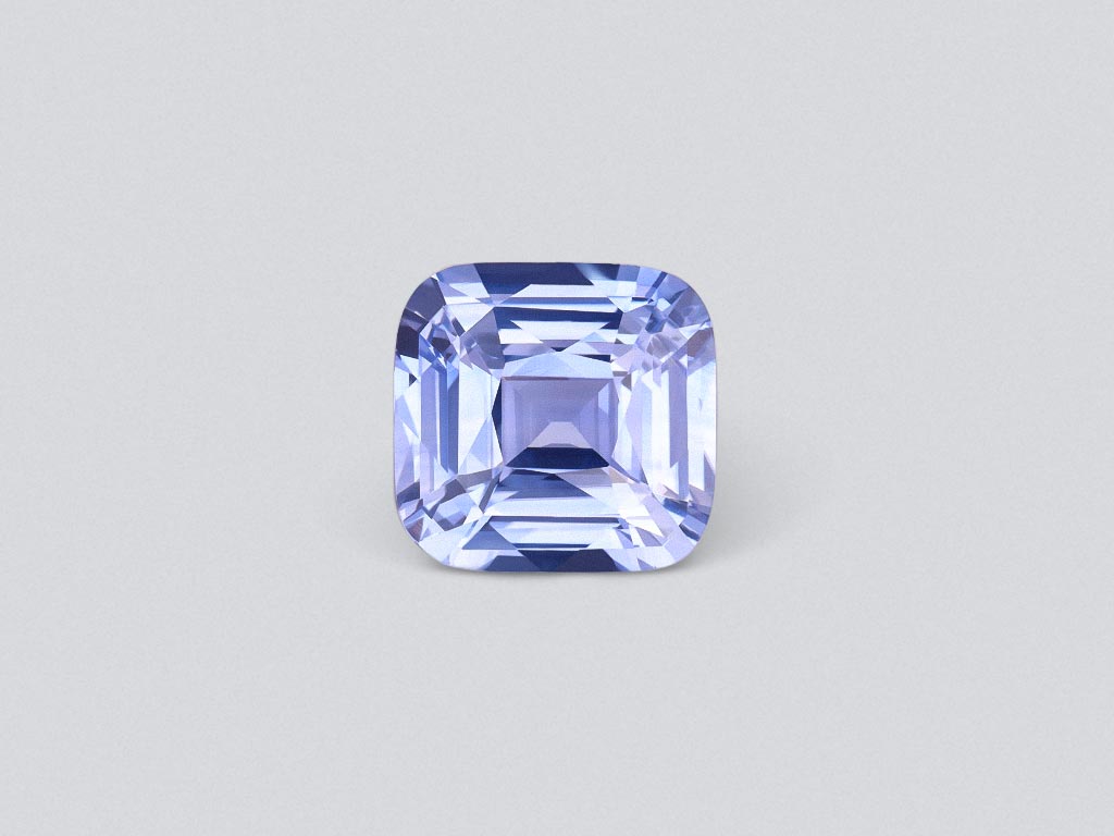 Cornflower blue sapphire 3.50 carats in cushion cut, Sri Lanka Image №1
