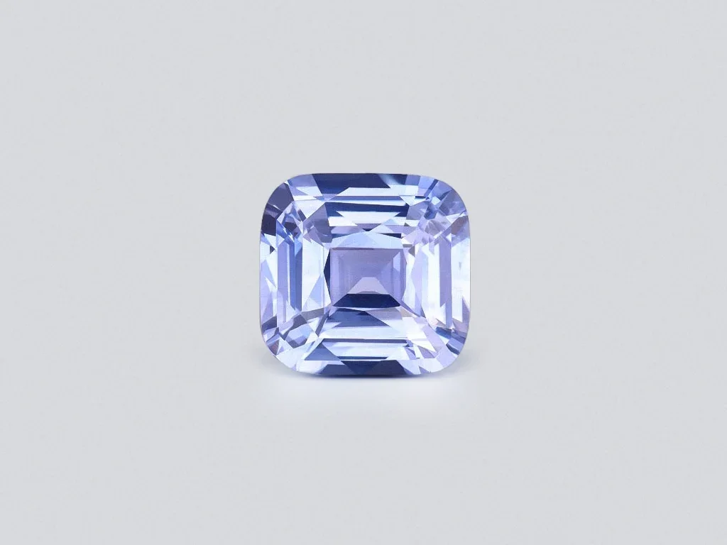 Saphir bleu bleuet 3,50 carats taille coussin, Sri Lanka Image №1