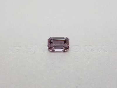 Purple gray octagon-cut spinel 4.45 ct, Burma photo