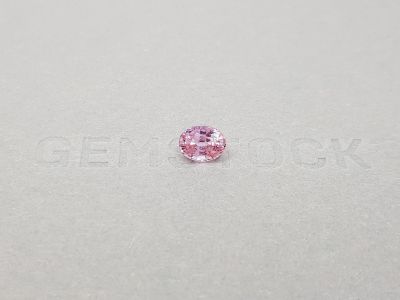 Unheated pink sapphire from Madagascar in oval cut 1.35 ct photo