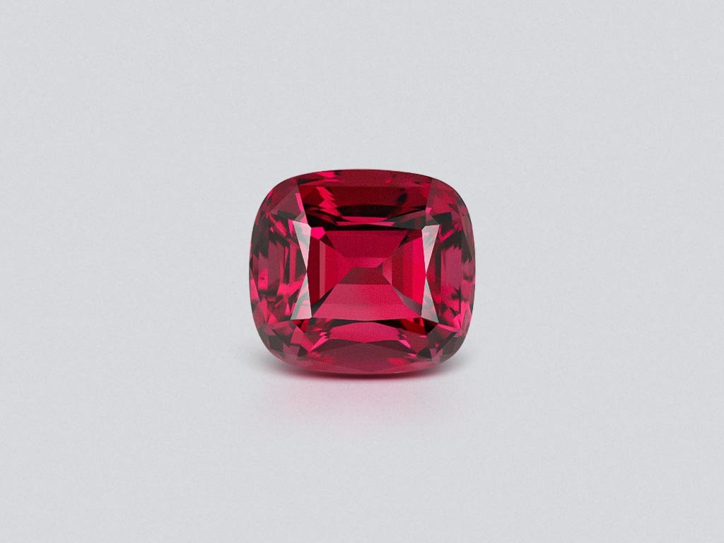 Grenat rhodolite taille coussin 17,16 carats, Tanzanie Image №1