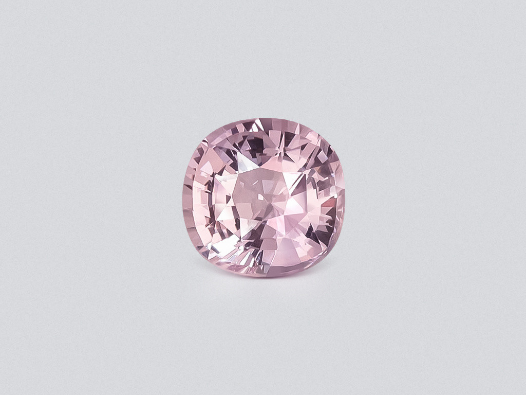 Zafiro rosa suave de talla cojín de 1,10 ct, Sri Lanka Image №1