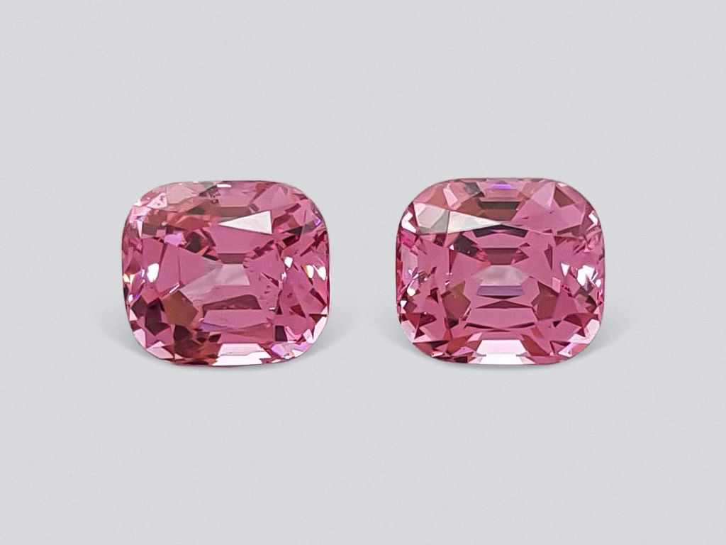 Pair of pink spinels from Tajikistan 5.19 ct, GIA Image №1