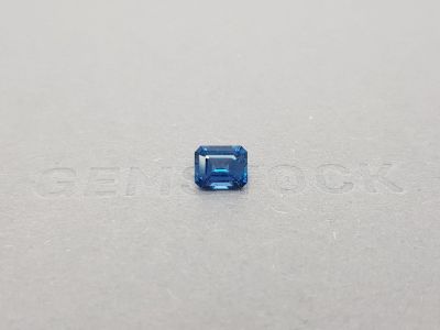 Unique octagon cut cobalt spinel 1.65 ct, Tanzania photo