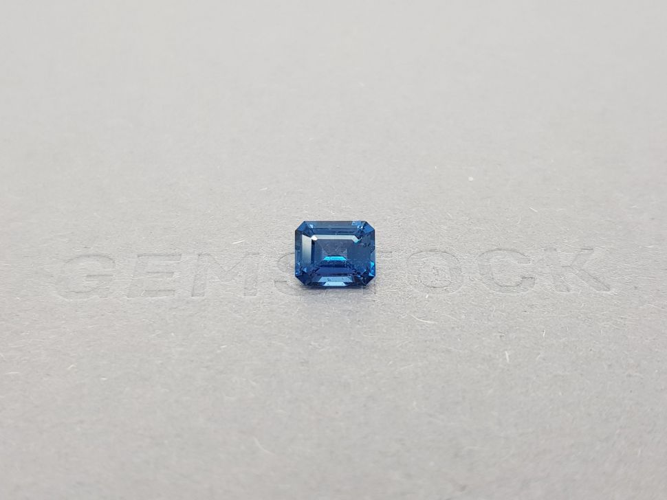 Unique octagon cut cobalt spinel 1.65 ct, Tanzania Image №1