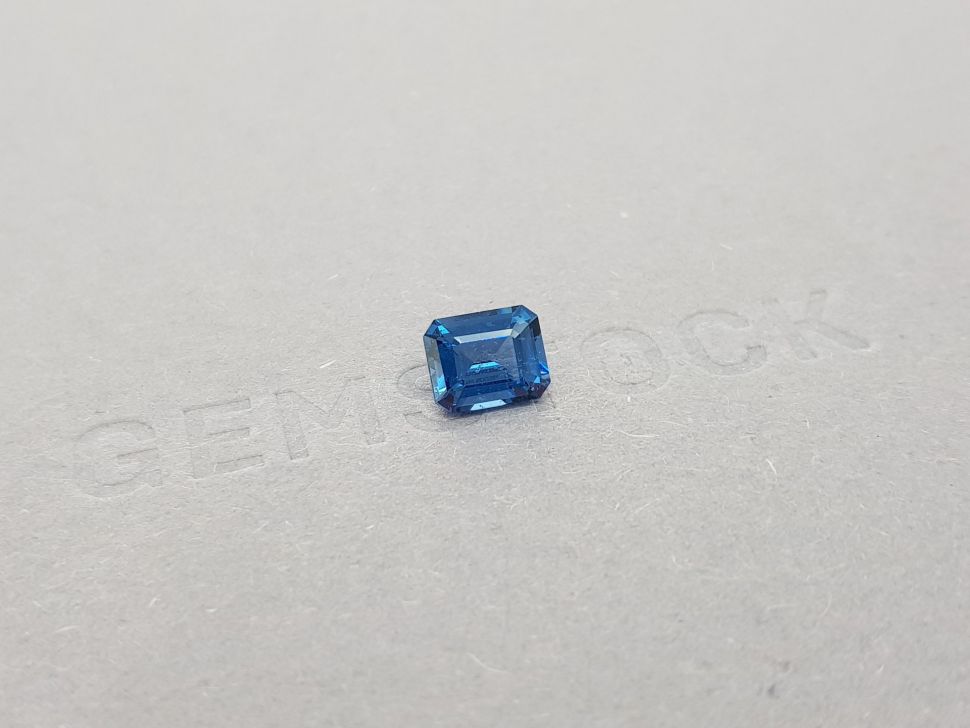 Unique octagon cut cobalt spinel 1.65 ct, Tanzania Image №2