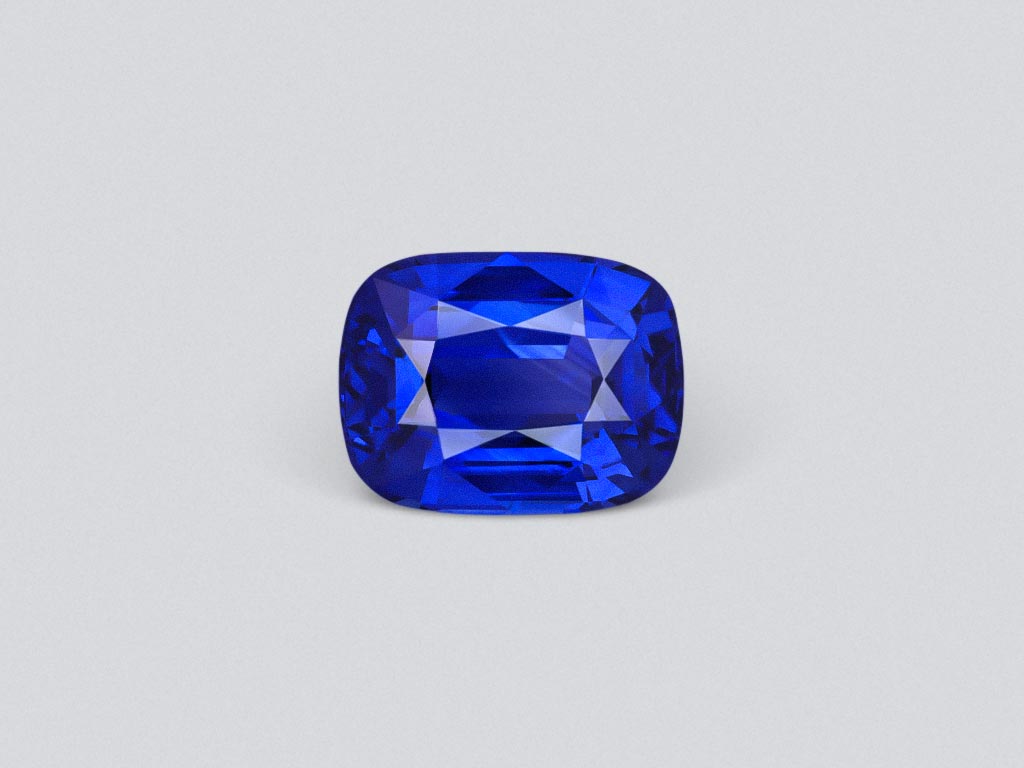 Royal Blue sapphire 2.51 carats in cushion cut, Sri Lanka Image №1