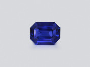Saphir bleu royal taille octogone de 3,14 carats, Sri Lanka