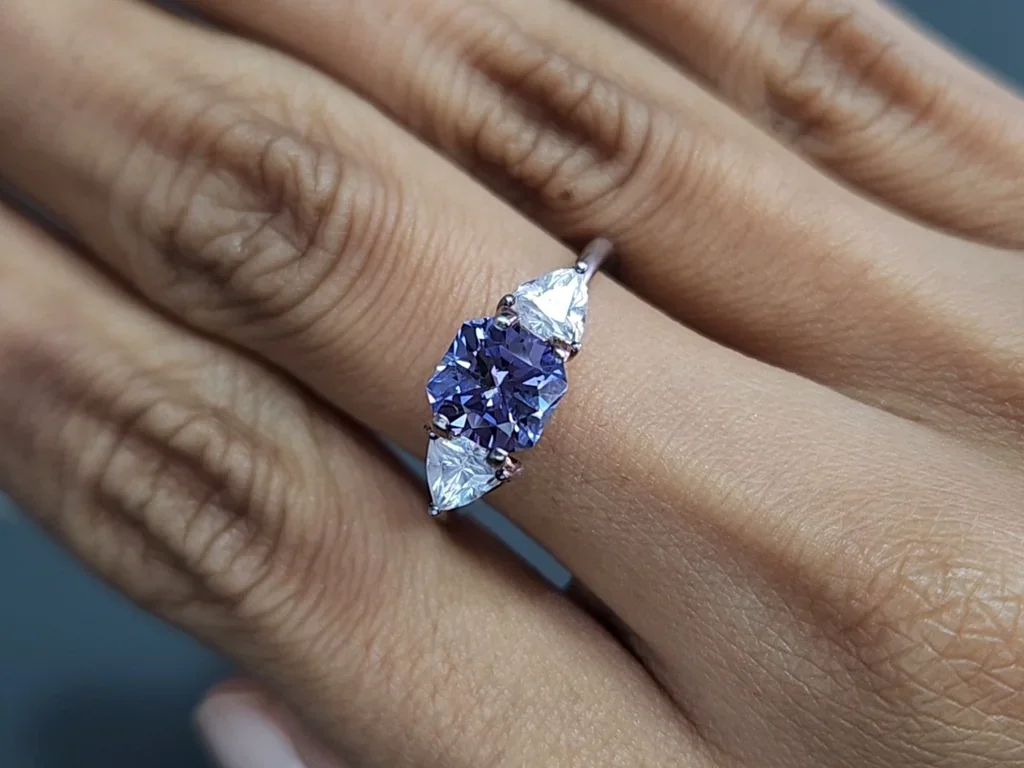 Tanzanite radiant cut 1.70 carats, Tanzania Image №5