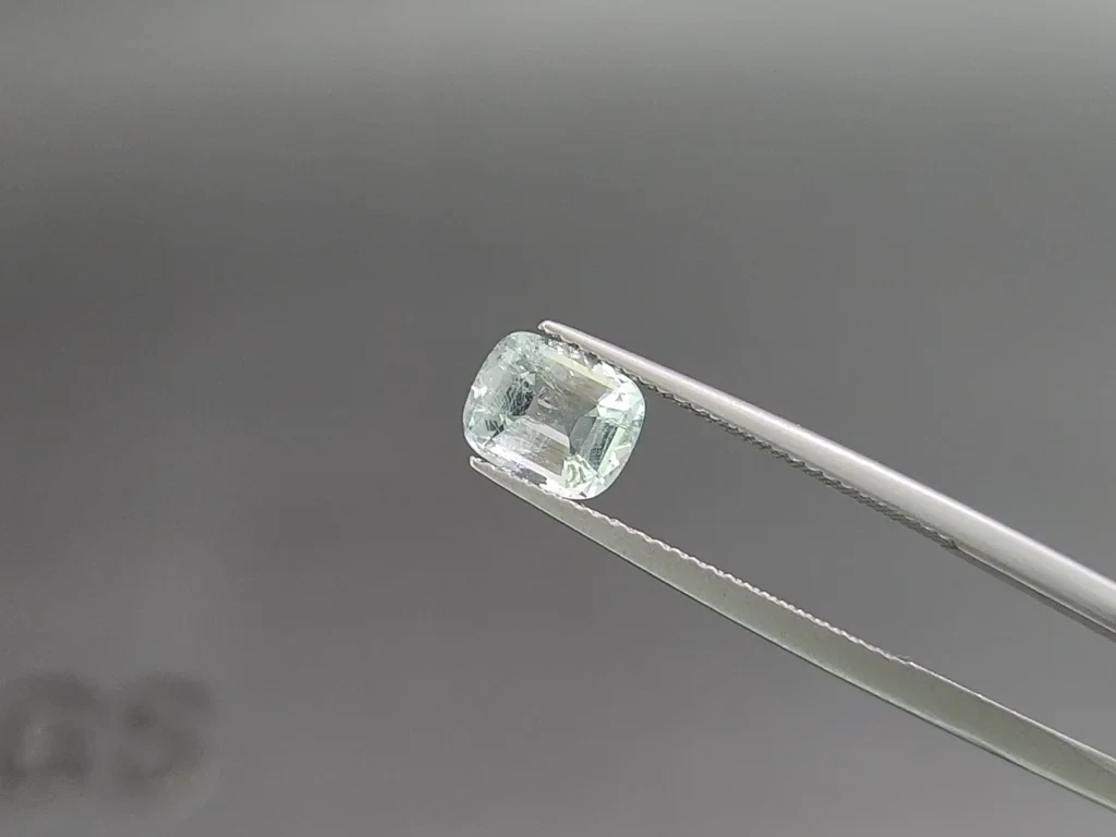 Set of aquamarines cushion cut 2.38 carats, Madagascar Image №3