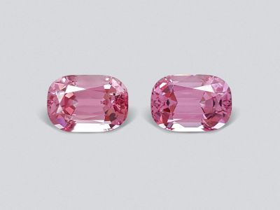 Pair of pink spinels 6.94 ct photo
