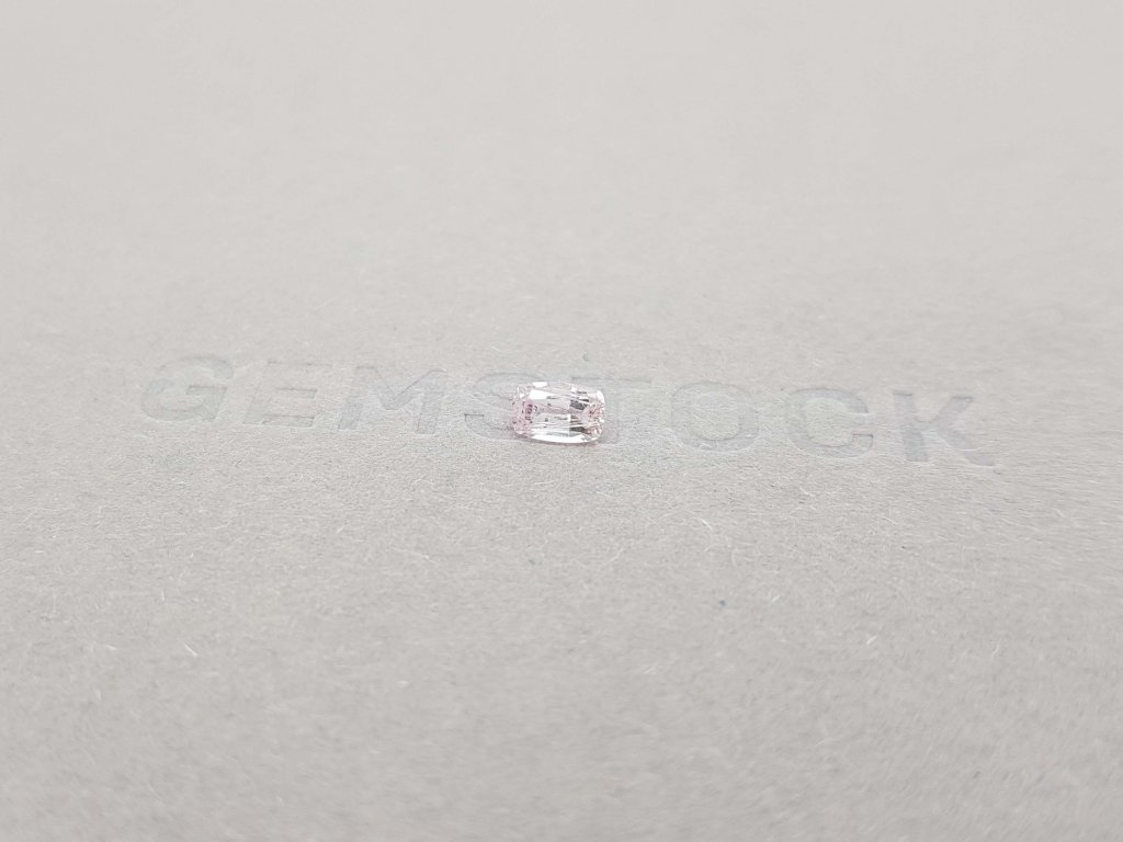 Cushion cut pinkish sapphire 0.36 ct Image №3